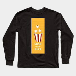 "Grab A Bite" Vintage Circus Board Long Sleeve T-Shirt